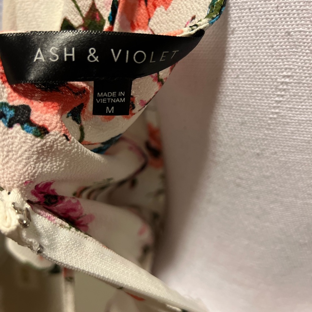 Ash & Violet floral and striped romper - Picture 5 of 7